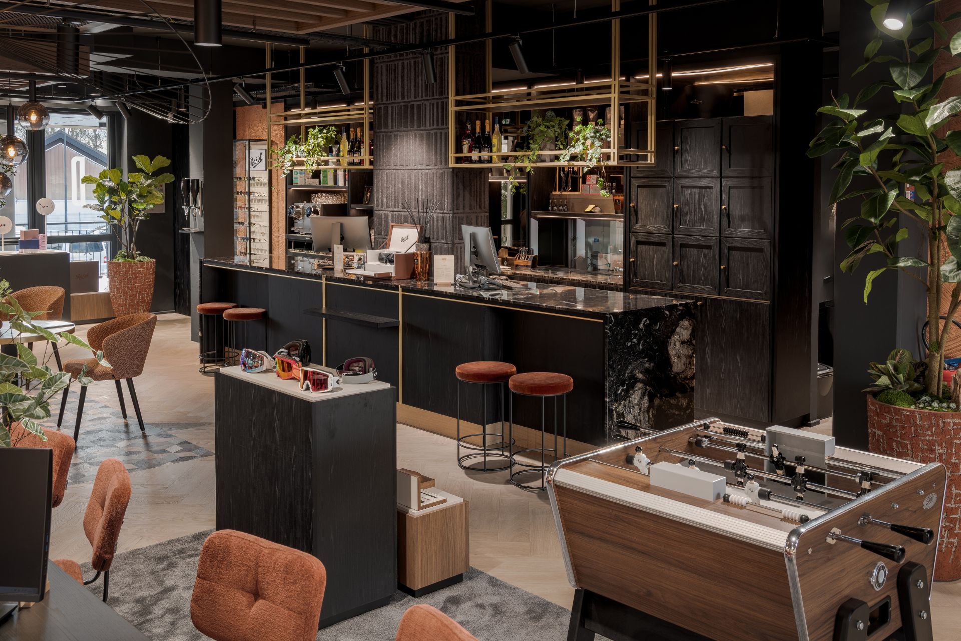 Balie Deny Optic gerealiseerd door WSB Design